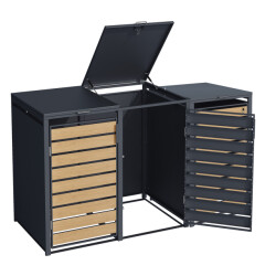 4gardenz ® kliko ombouw 3 kliko's containerombouw /houtlook