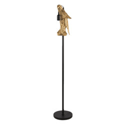 Clayre & Eef Vloerlamp papegaai Ø 25x139 cm ijzer staande lamp