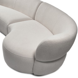 Rivièra Maison San remo sofa arm right 2,5 natgrey