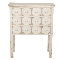 Clayre & Eef Ladekast 78x36x95 cm hout rechthoek wandtafel