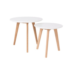 White Label Living Side table bodine set of 2