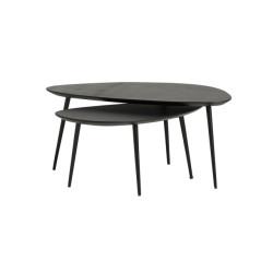 Nijwie Salontafel set van 2, organisch, black