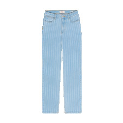 Wrangler Straight crop stone stripe