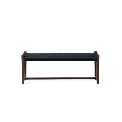 Jesper Home Echo echo kuwana indigo weave outdoor bankje espresso wood (120cm)