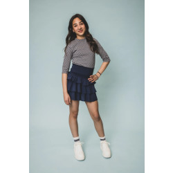 Looxs Revolution Skort woven oxford blue voor meisjes in de kleur