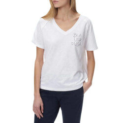 Blauer T-shirt dames