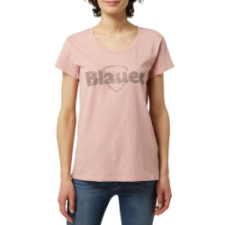 Blauer T-shirt dames