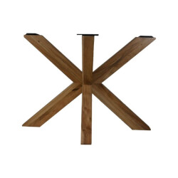 HSM Collection -tafelonderstel spider-140x75x72--acacia