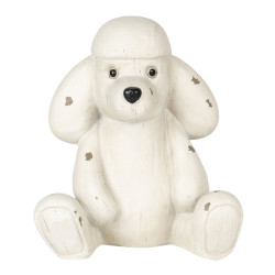 Clayre & Eef Clayre & eef beeld hond 14x12x16 cm polyresin woonaccessoires