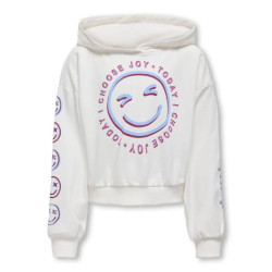 Only Zomer hoodie meisjes loose fit kogsmile