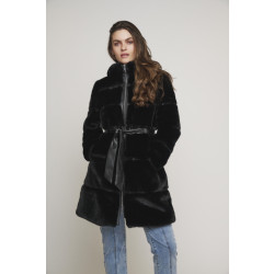 Rino & Pelle Harvard.7002412 faux fur coat with hood and fa