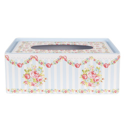 Clayre & Eef Clayre & eef tissue box 23x13x10 cm aluminium