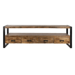 Clayre & Eef Clayre & eef tv kast 180x40x60 cm hout tv meubel