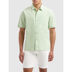 Pure Path Vertical striped shortsleeve shirt