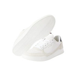 Tommy Hilfiger Eco-conscious te sneakers met logoaccent