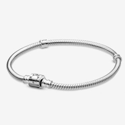 Mijn bedels Sterling bedelarmband met ronde clipsluiting