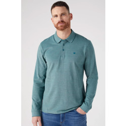 Wrangler Ls refined polo deep teal