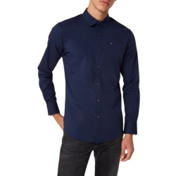 Tommy Hilfiger Original slim fit overhemd met stretch