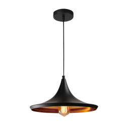 QUVIO Hanglamp rond quv5069l-black