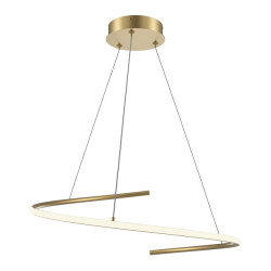 Maytoni hanglamp curve messing Ø60