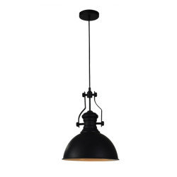 QUVIO Hanglamp rond quv5077l-black