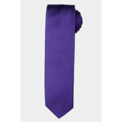 Michaelis Stropdas tie silk woven purple pnba00010o/r