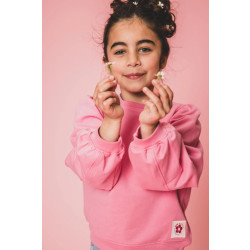 Looxs Revolution Sweater pink voor meisjes in de kleur