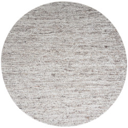 Veer Carpets Vloerkleed mica naturel/brown rond ø200 cm