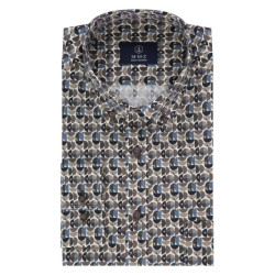 Marco Manzini 24307je26 jerome shirt bd printed poplin