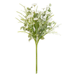 J-Line boeket mix bloemen kunststof 30x30x85cm