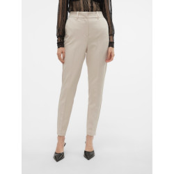 Vero Moda Vmholly hr tapered pant beige