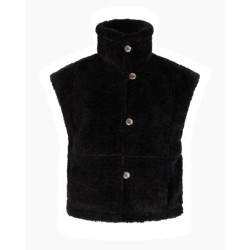 Another Label Lasse vest black -