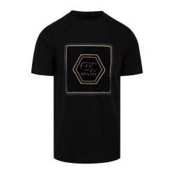 Cruyff T-shirt flock tee zwart