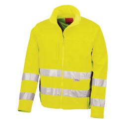 Result Hi-vis soft shell jasje voor heren