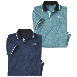 Atlas For Men Heren casual polo shirt (pack of 2)