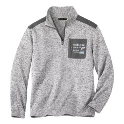 Atlas For Men Heren trui in geborsteld fleece