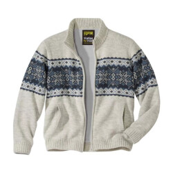 Atlas For Men Heren gebreid fleecevest