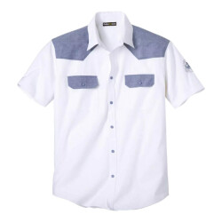 Atlas For Men Heren poplin overhemd