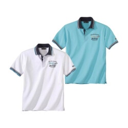 Atlas For Men Herenpolo (pak van 2)