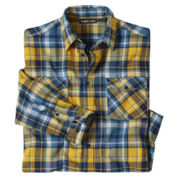 Atlas For Men Heren geruit flannel shirt