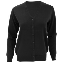 Kustom Kit Dames v-hals vest / dames breiwerk