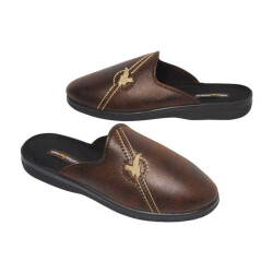 Atlas For Men Heren pantoffels van imitatieleer