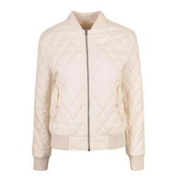 Urban Classics Dames diamond nylon gewatteerd jasje