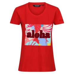Regatta Dames filandra viii tropical leaves t-shirt