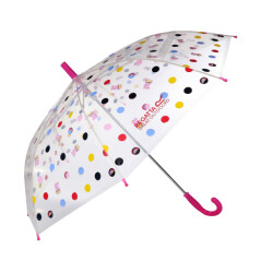 Regatta Kinder/kinders polka dot peppa pig opvouwbare paraplu
