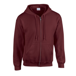 Gildan Unisex adult heavy blend full zip hoodie