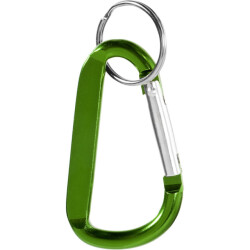 Generic Surplus Timor gerecycleerd aluminium karabijnhaak sleutelhanger
