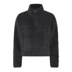 Girlfriend Collective Dames recycled half zip fleecejack