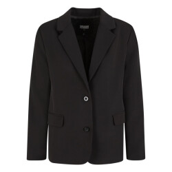 Urban Classics Dames single-breasted lange blazer