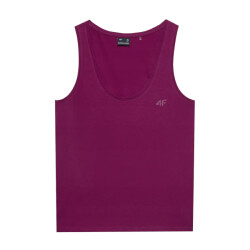 4F Dames effen slank tanktop